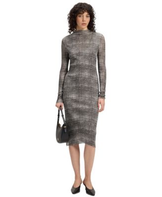 Hugo Boss - Women's Pliss&eacute;-Tulle Dress