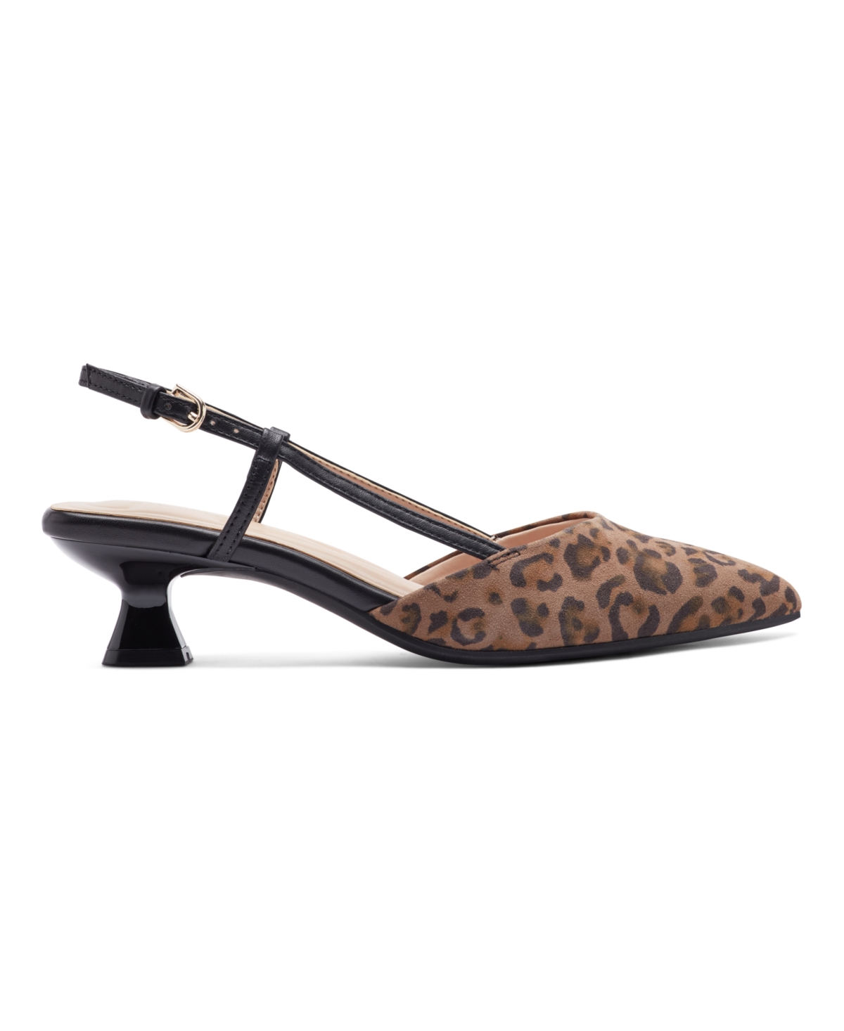 Easy Spirit Women's Havana Eflex Slingback Kitten Heel Pumps