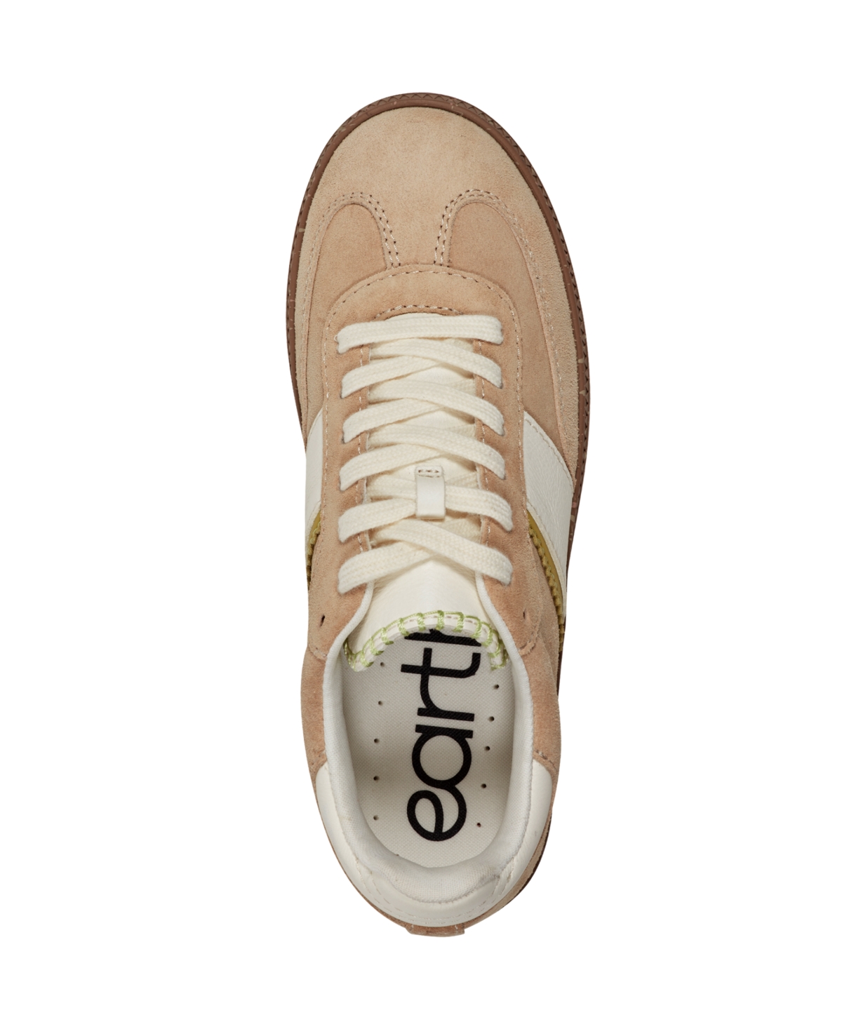 Earth Women's Penny Stripe Lace-up Sneakers In Brown
