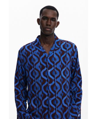 Men's Long-sleeve shirt with suns
