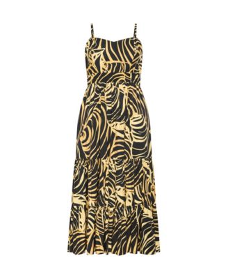 Plus Size Kehlani Print Maxi Dress