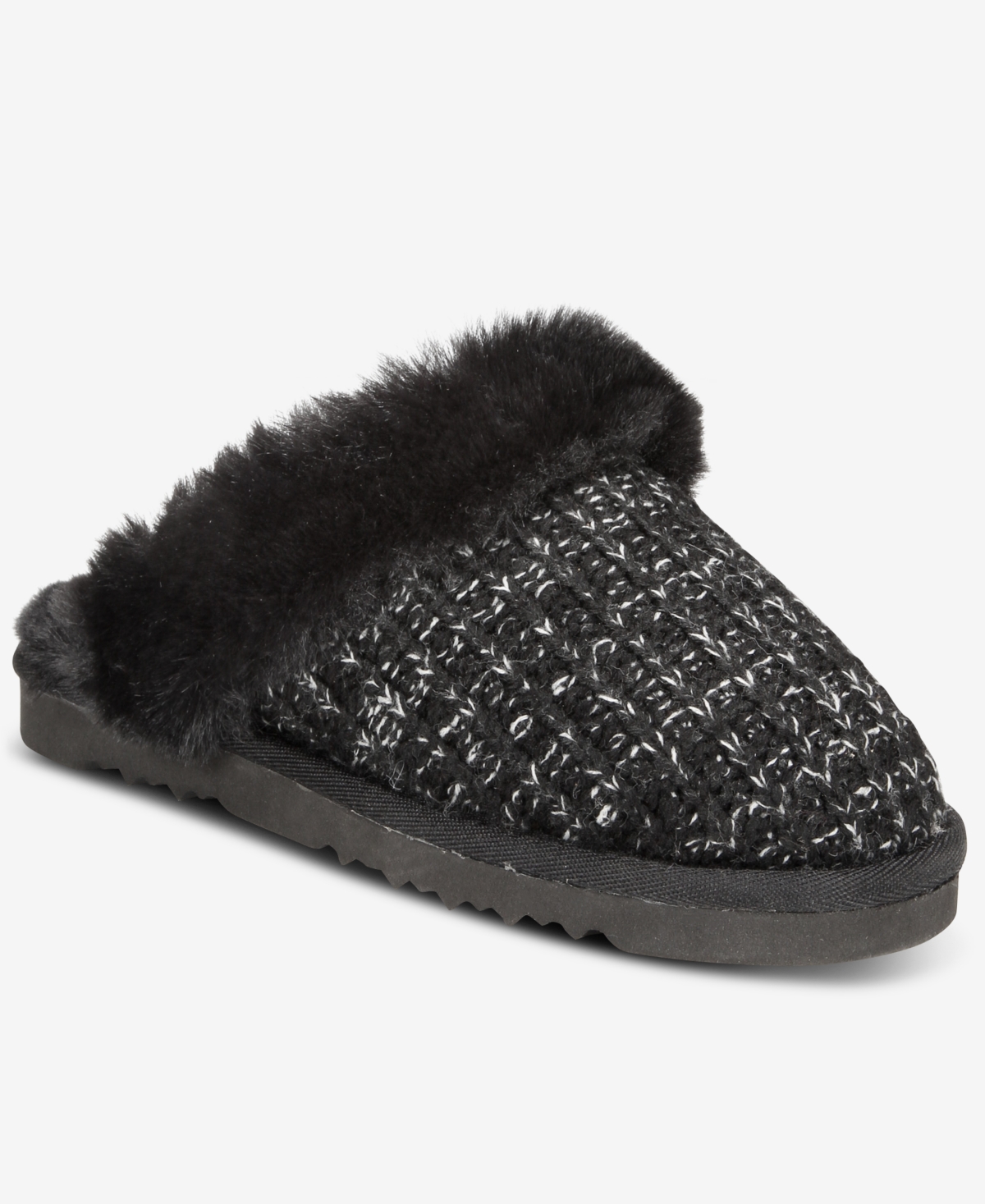 Style & Co Women's Rayaa Slippers, Macy's Exclusive In Black