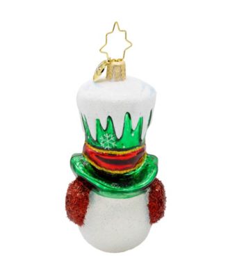Top Hat Tidings Gem Ornament