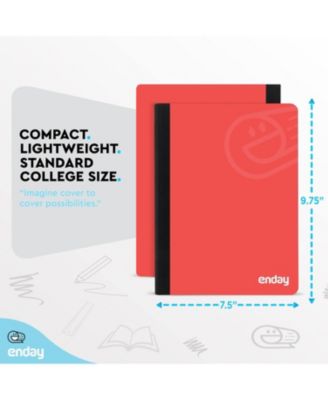 Composition Notebooks College Ruled Paper, Pink Hard Cover Composition Notebook, Premium Lined Composition Books, 100 Sheets Ruled Notebook