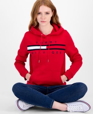 Women's Embroidered Logo Hooded Sweatshirt