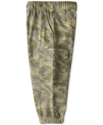 Toddler Boys Cotton Camo Fashion Cargo Pants