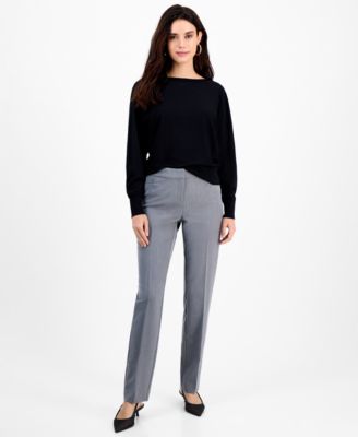I.N.C. International Concepts - Petite L-Pocket Straight-Leg Pants
