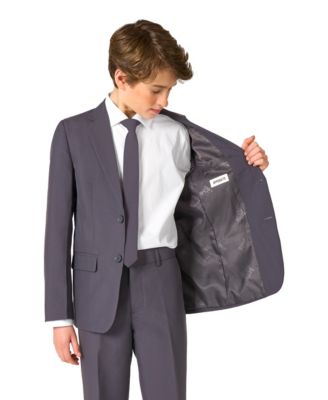Big Boys Charcoal Suit
