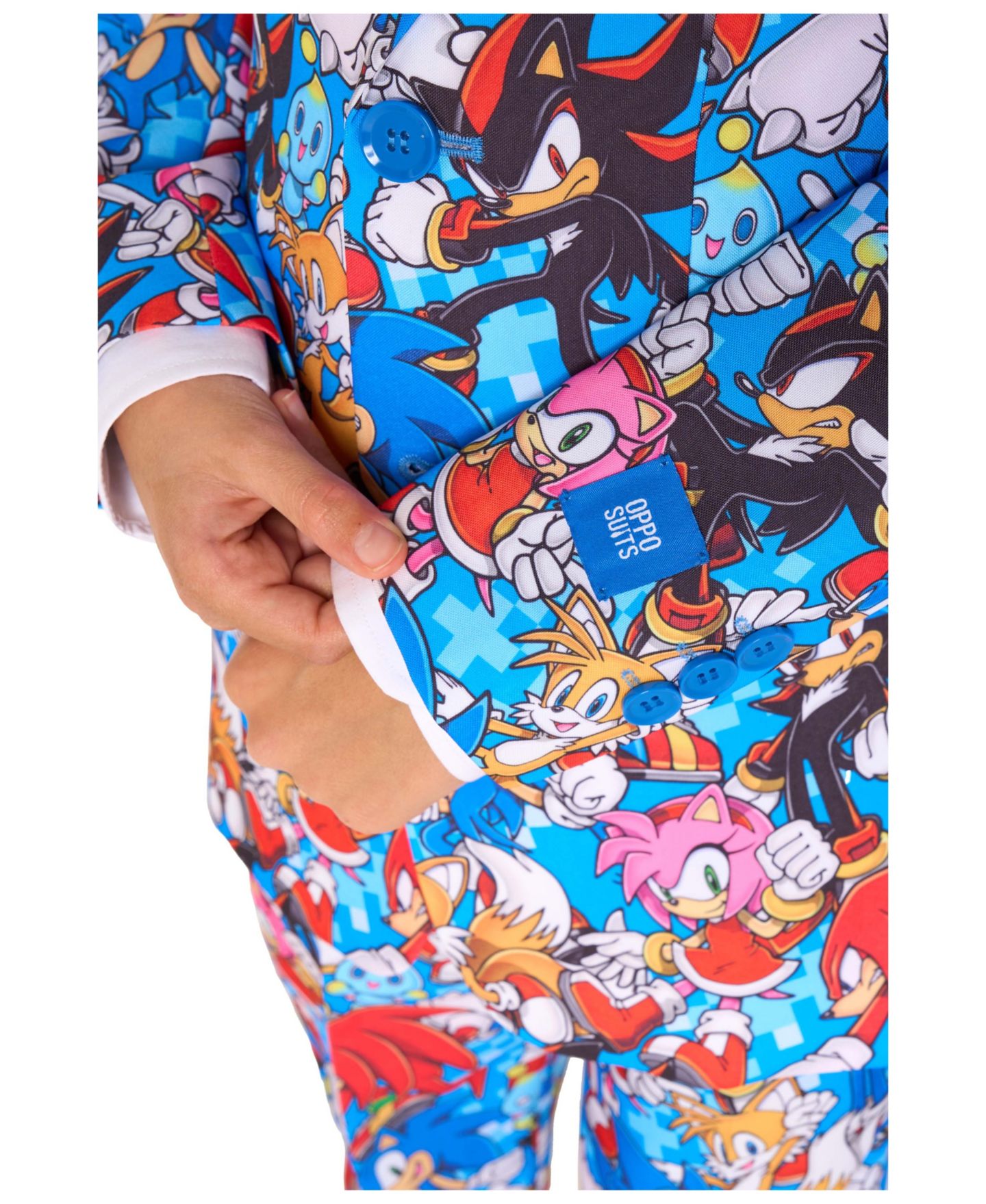 Детский костюм OppoSuits Sonic для мальчиков — фото 9