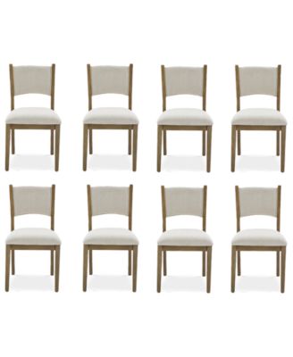 Furniture - Nordic Upholstered Dining Chair, Set of 8