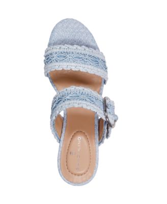 Women's Almer Double Band Block Heel Sandals