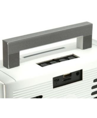 Retro GPOBRONXSL Bronx Mini Bluetooth Speaker - Silver