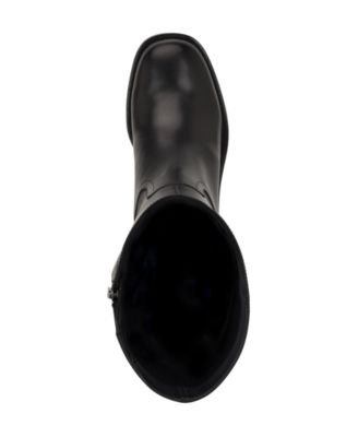 Women's Broklyn Tall Leather Block Heel Boots