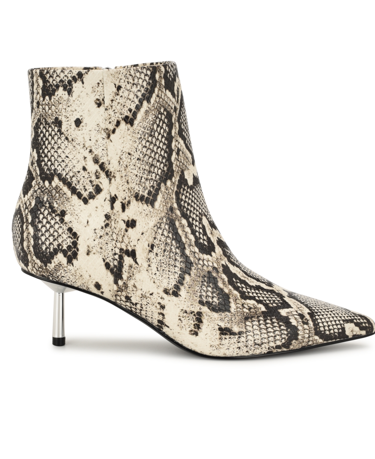 Nine West Women's Hamesa Pointy Toe Kitten Heel Booties In Multi