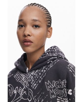 Women's Mickey lettering sweatshirt