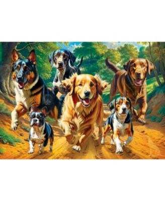 Hidden Images - Trail Running 500 Piece Jigsaw Puzzle