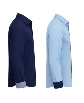 Men's 2-Pack Slim Fit Solid Shirt