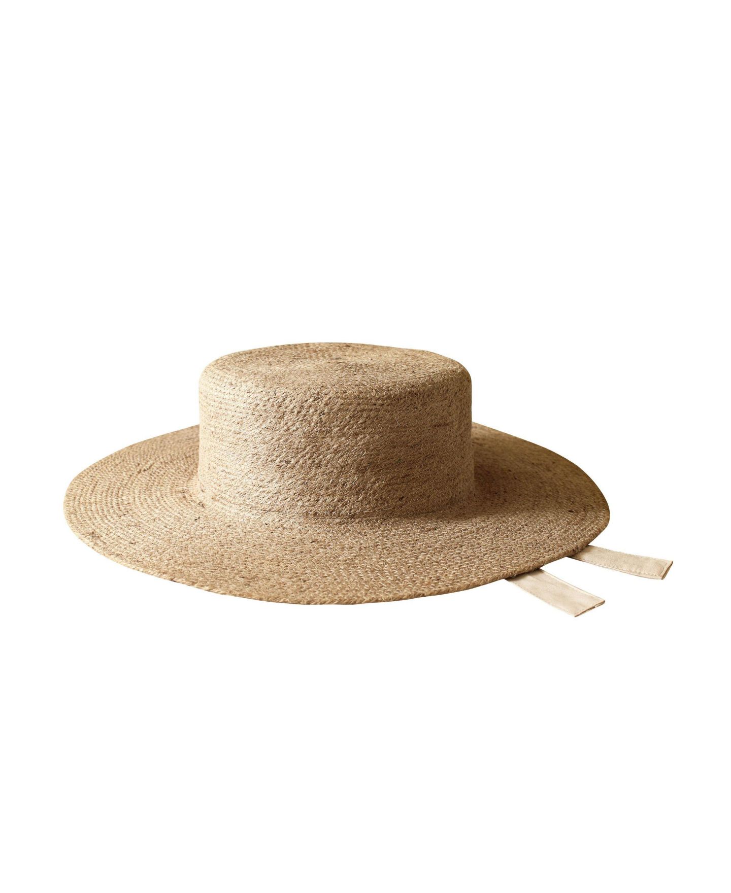 Женский головной убор Brunna.co Loli Jute Straw, цвет: Бежевый — фото 1