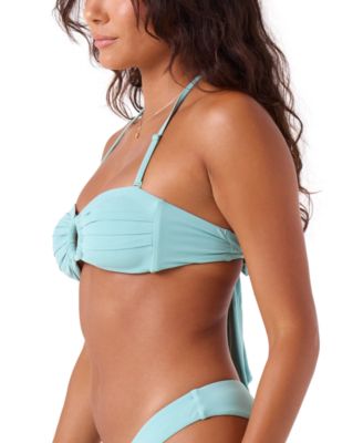 Juniors' SD Beach Classics Ring Bandeau Bikini Top