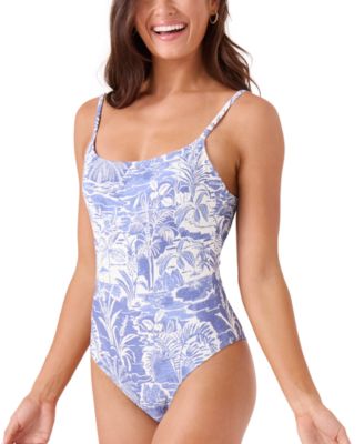 Juniors' Mana Low-Back One-Piece Tank Swimsuit