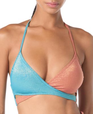 Women's Wrap-Front Bikini Top