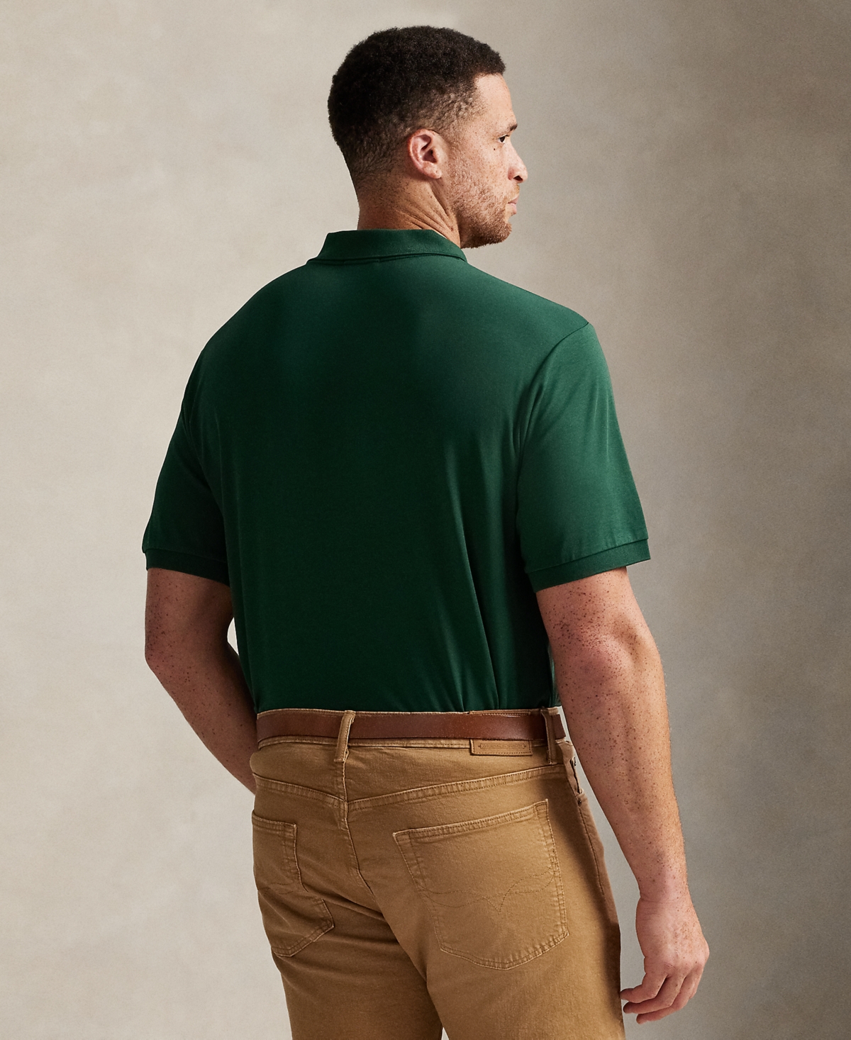 Polo Ralph Lauren Logo-embroidered Cotton Polo Shirt In Green