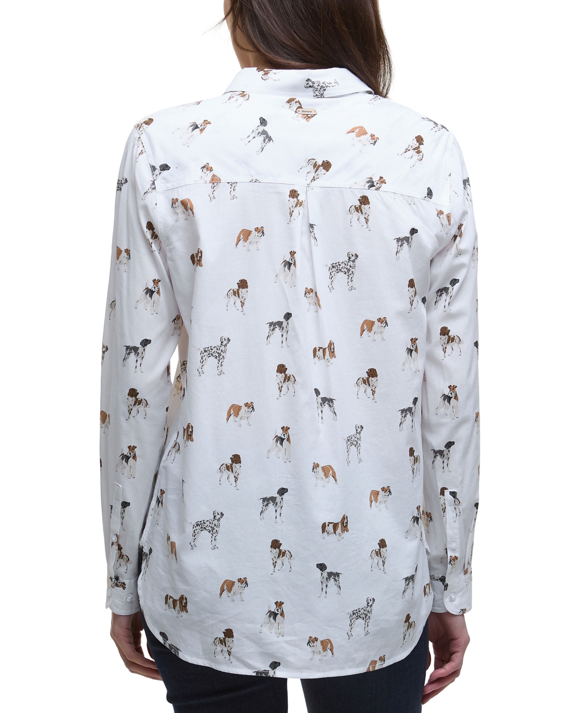 Barbour Women's Printed Button-Front Shirt