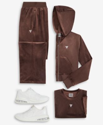 Women's Couture Straight-Leg Velour Pants