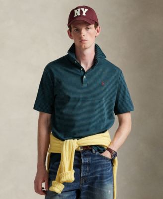 Men's Classic-Fit Soft Cotton Polo Shirt