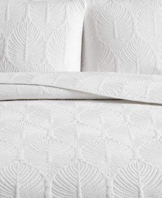 Tommy Bahama Line Palm Cotton Reversible 2-Pc. Quilt Set, Twin