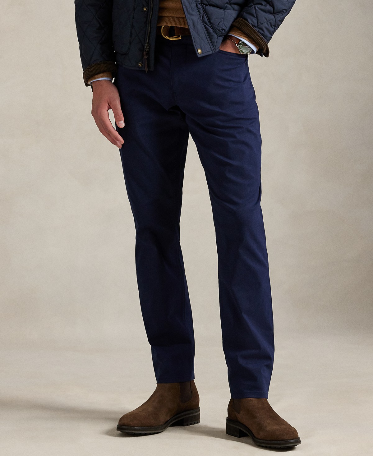 Мужские брюки Polo Ralph Lauren Men's Active-Fit Performance Twill Pants — фото 1