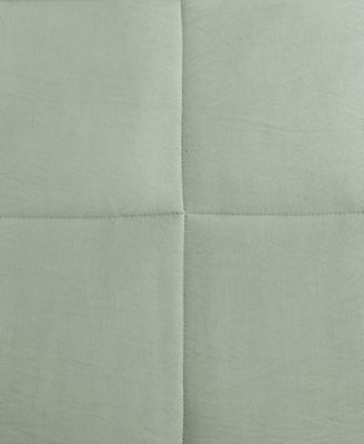 Washed Solid Reversible Plush 5-Pc. Comforter Set, Twin/Twin XL