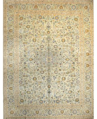 Bashian One Of A Kind Kashan 625490 Rug Collection In Gray