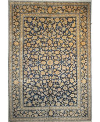 Bashian One Of A Kind Kashan 626237 Rug Collection In Blue
