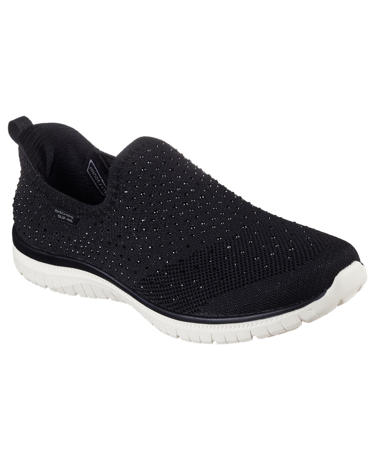 x Martha Stewart Women's Slip-Ins: Virtue - Icon Walking Sneakers from Finish Line - Black,White