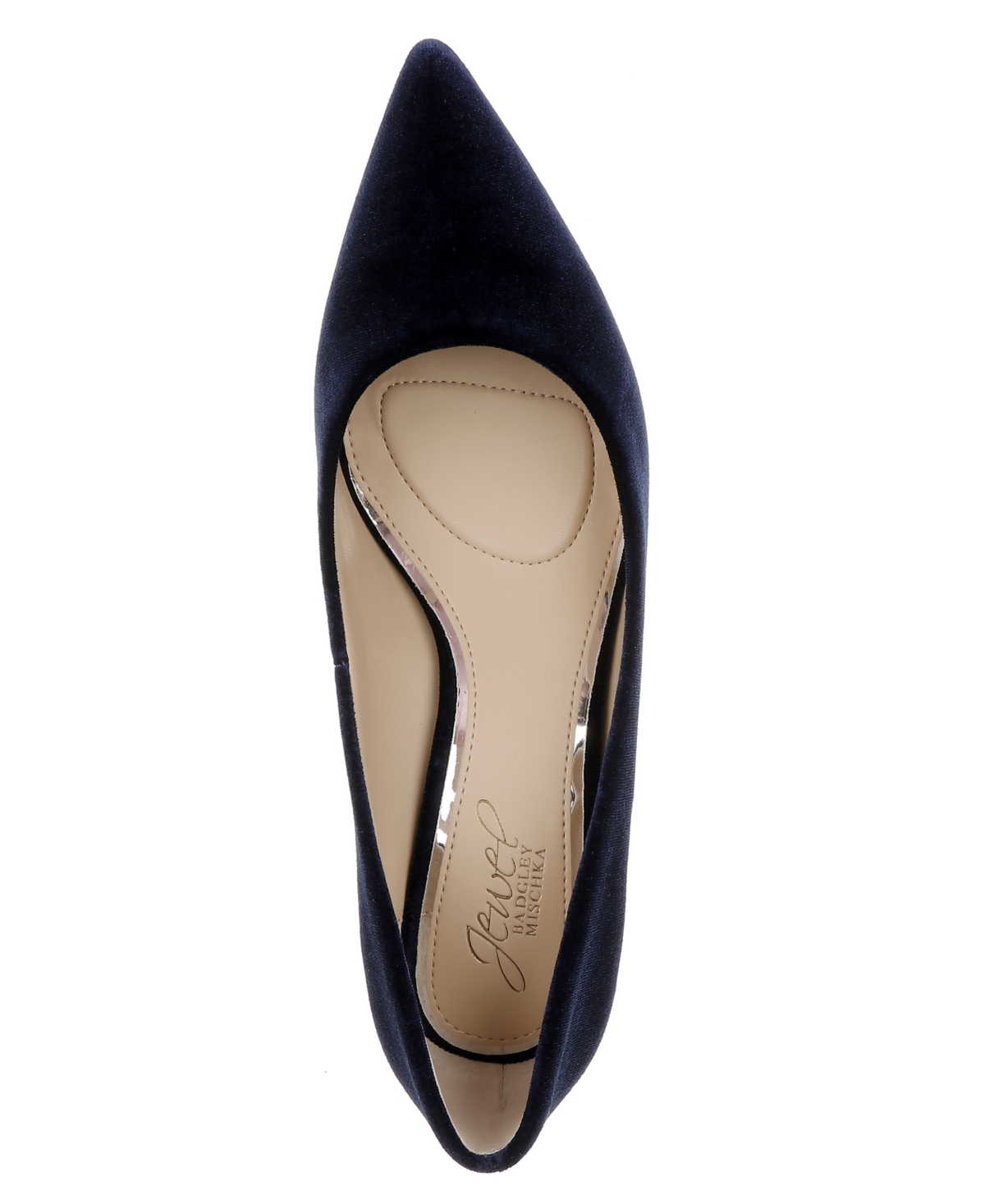 Jewel Badgley Mischka Women's Enola Velvet Pumps