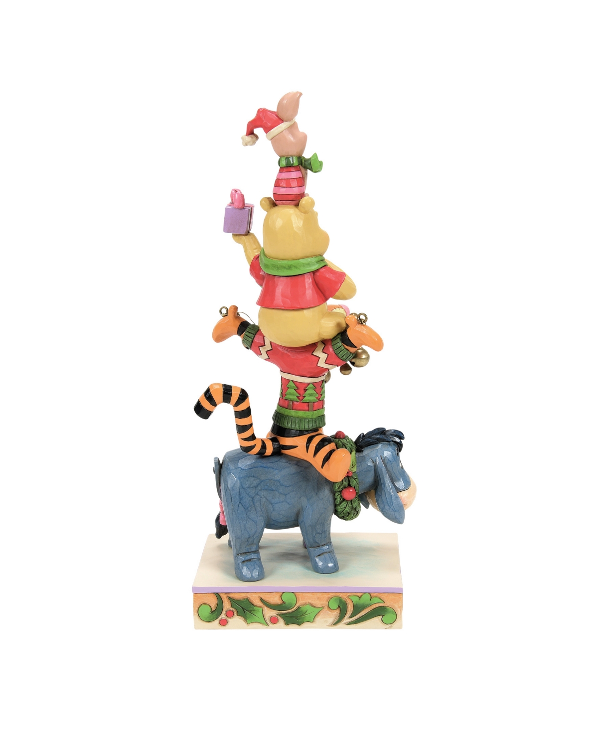 Jim Shore Pooh And Friends Stacked Figurine In Multi
