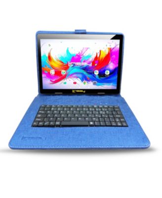 10.1" Octa Core 256GB Storage Android 15 with Unique Oracle Keyboard Case and Tablet Briefcase