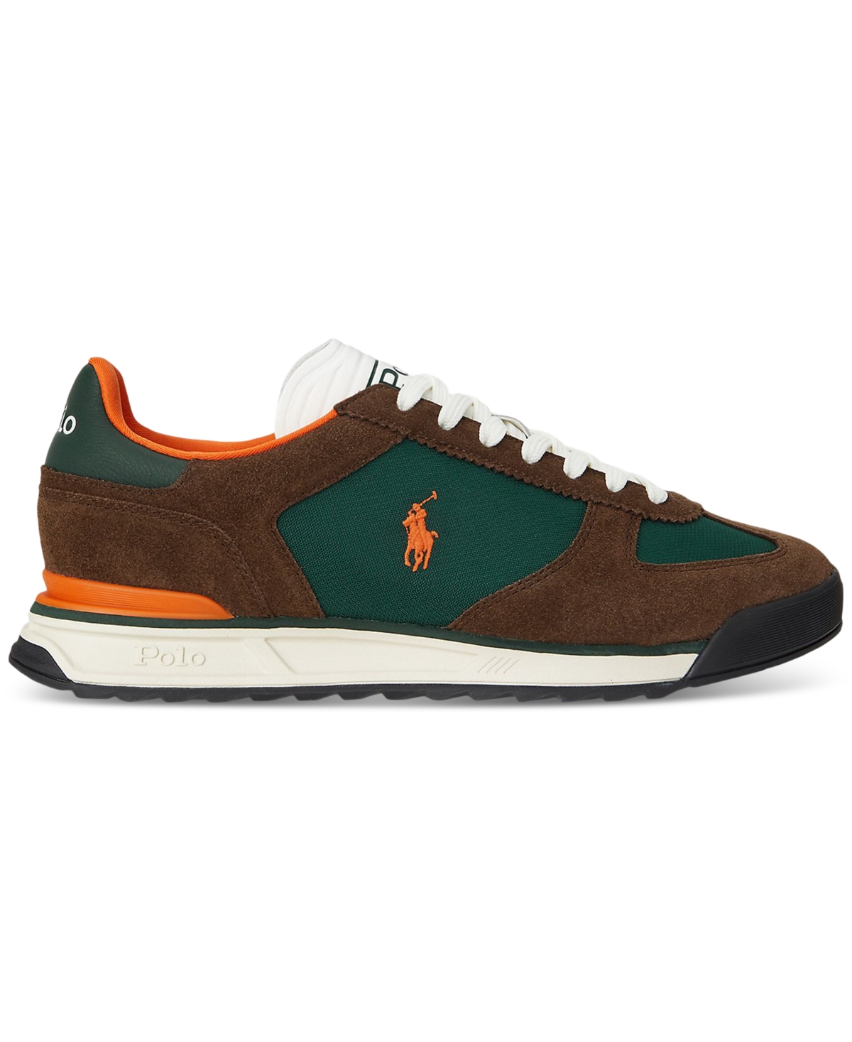 Polo Ralph Lauren Men's Suede & Nylon Varick Sneakers In Multi
