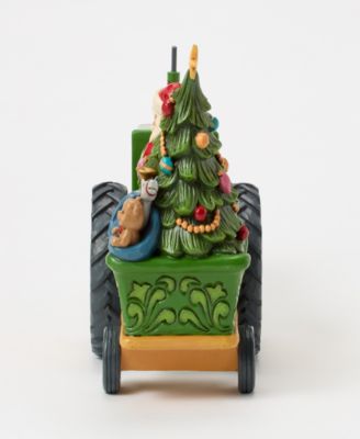 John Deere Santa On Tractor with Toys