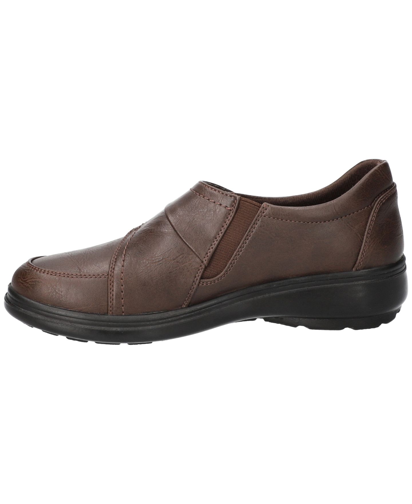 Женские балетки Easy Street Joy Comfort на липучке, цвет: Коричневый — фото 7
