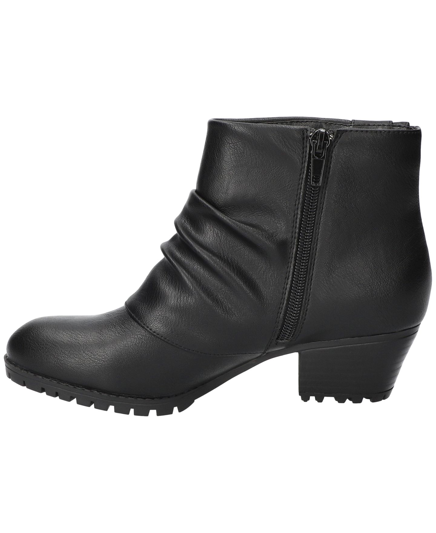 Женские ботинки Easy Street Ambrose Zipper Ankle, цвет: Чёрный — фото 9