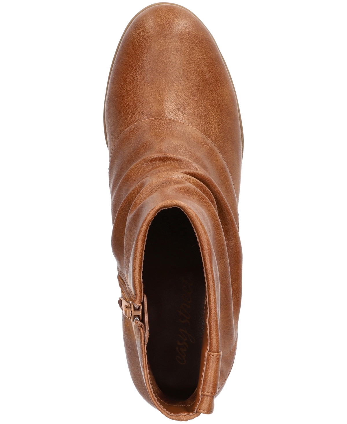 Easy Street Ambrose Bootie In Brown