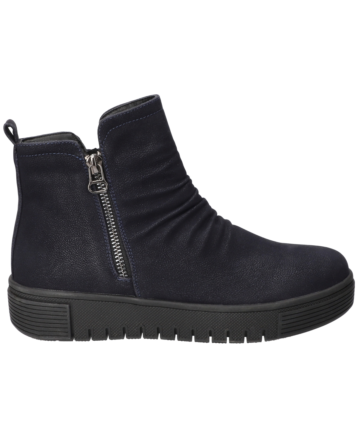 Easy Street Easy Women's Street Estella Slip Resistant Ankle Boots In Blue