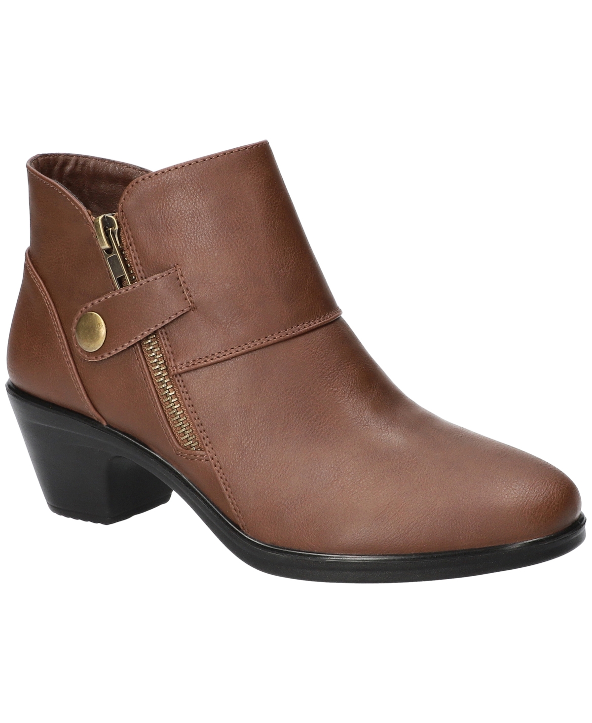 Easy Street Women's Fritzi Ankle Boots In Brown