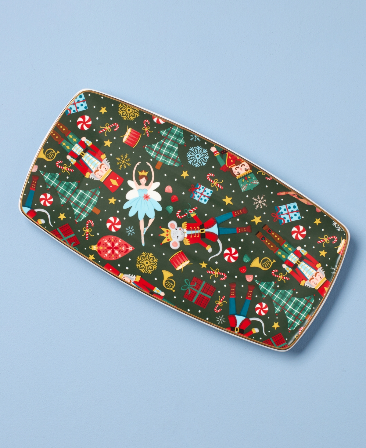 Lenox Nutcracker Ballet Hors D'oeuvres Tray In Multi