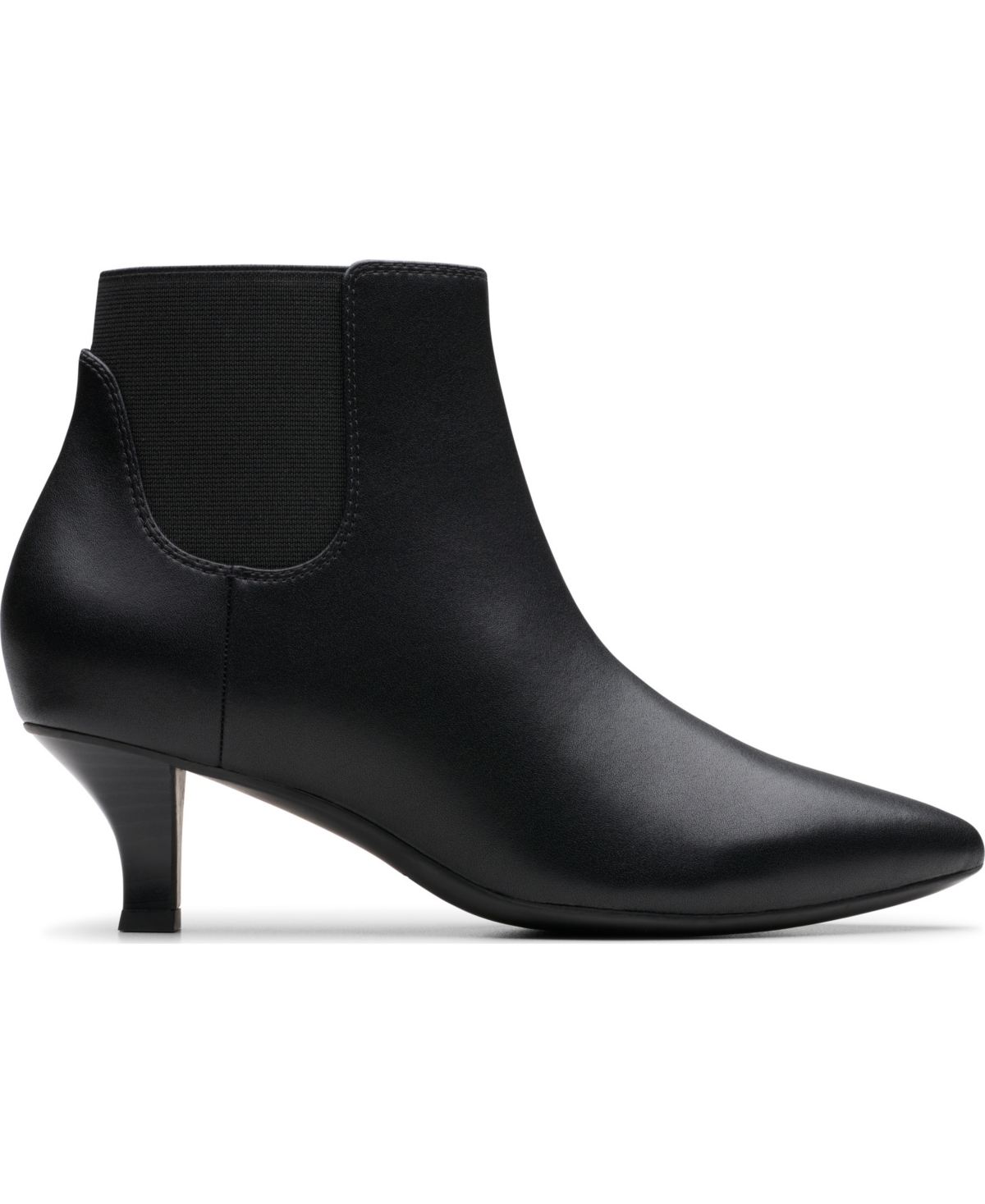 Clarks Kepley Erin Leather Boot In Black