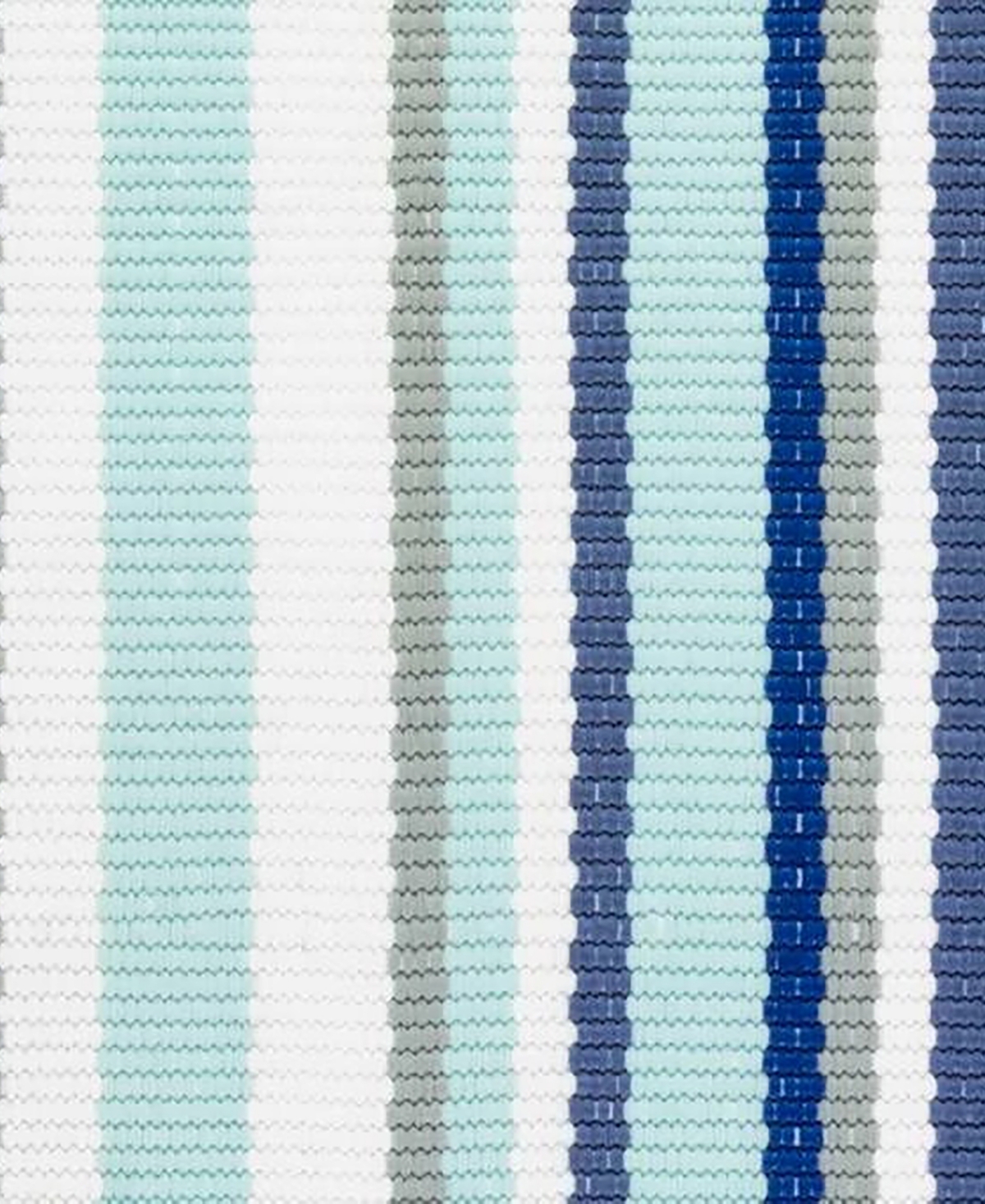 Dash And Albert Rugs By Annie Selke Skyler Stripe Indoor/outdoor Da1360 5'x8' Area Rug In Blue