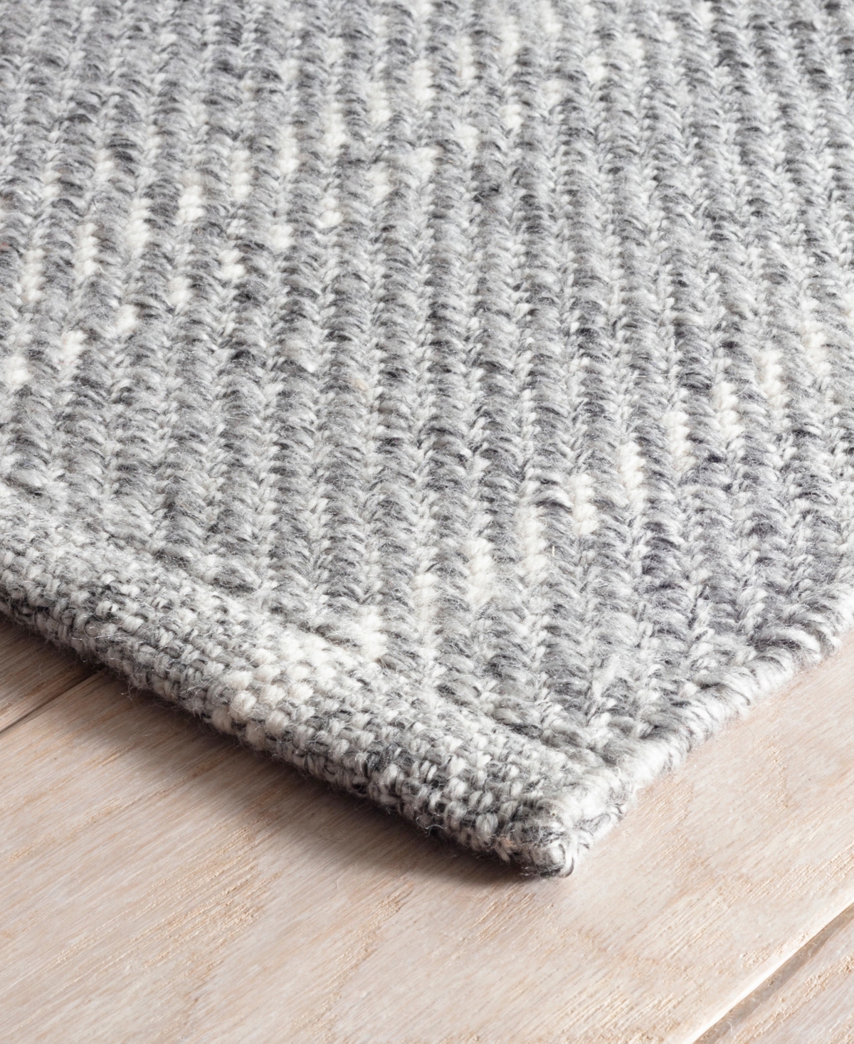 Dash And Albert Rugs By Annie Selke Melange Stripe Indoor/outdoor Da1029 9'x12' Area Rug In Multi