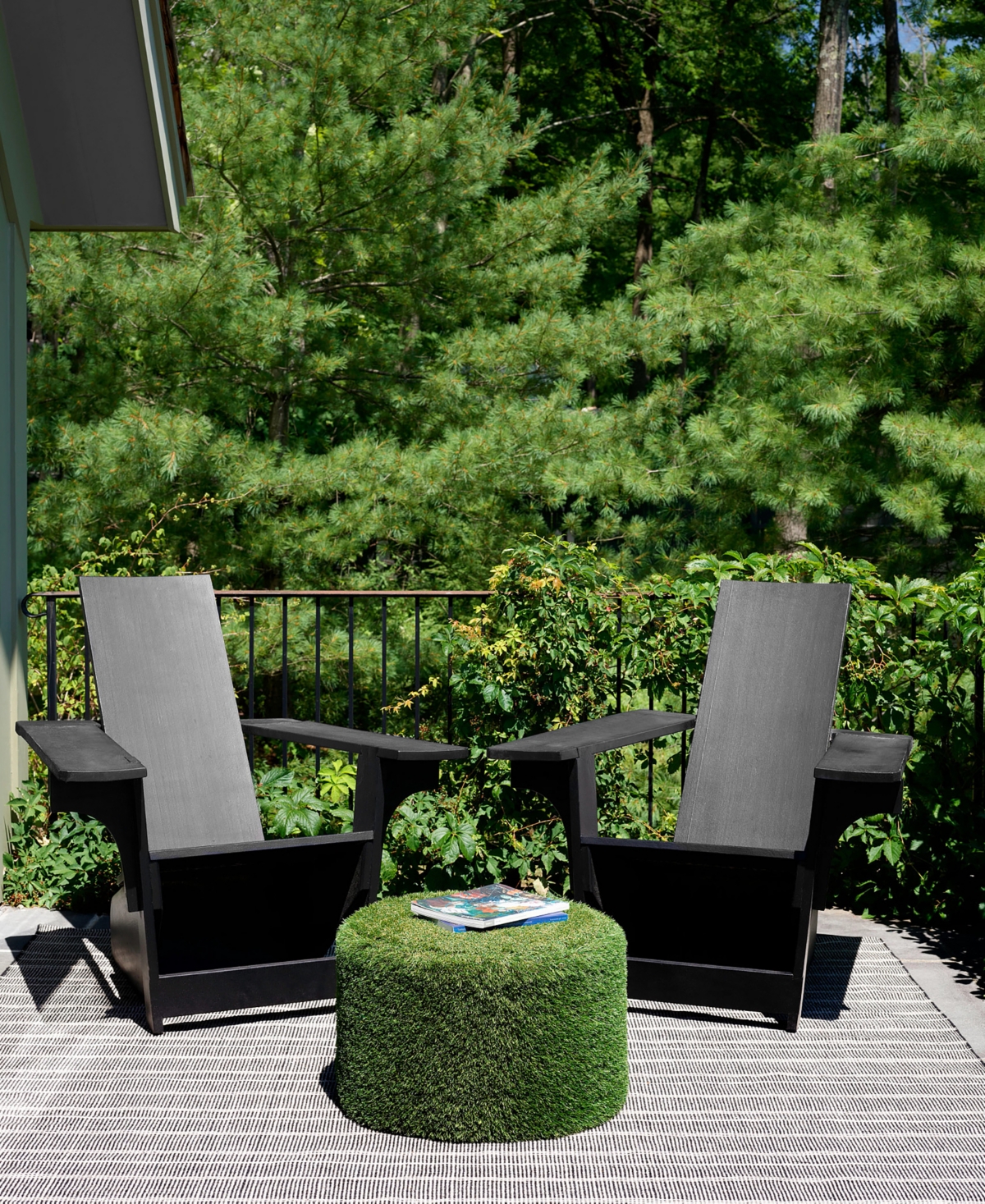 Dash And Albert Rugs By Annie Selke Samson Indoor/outdoor Da960 2'x3' Area Rug In Black